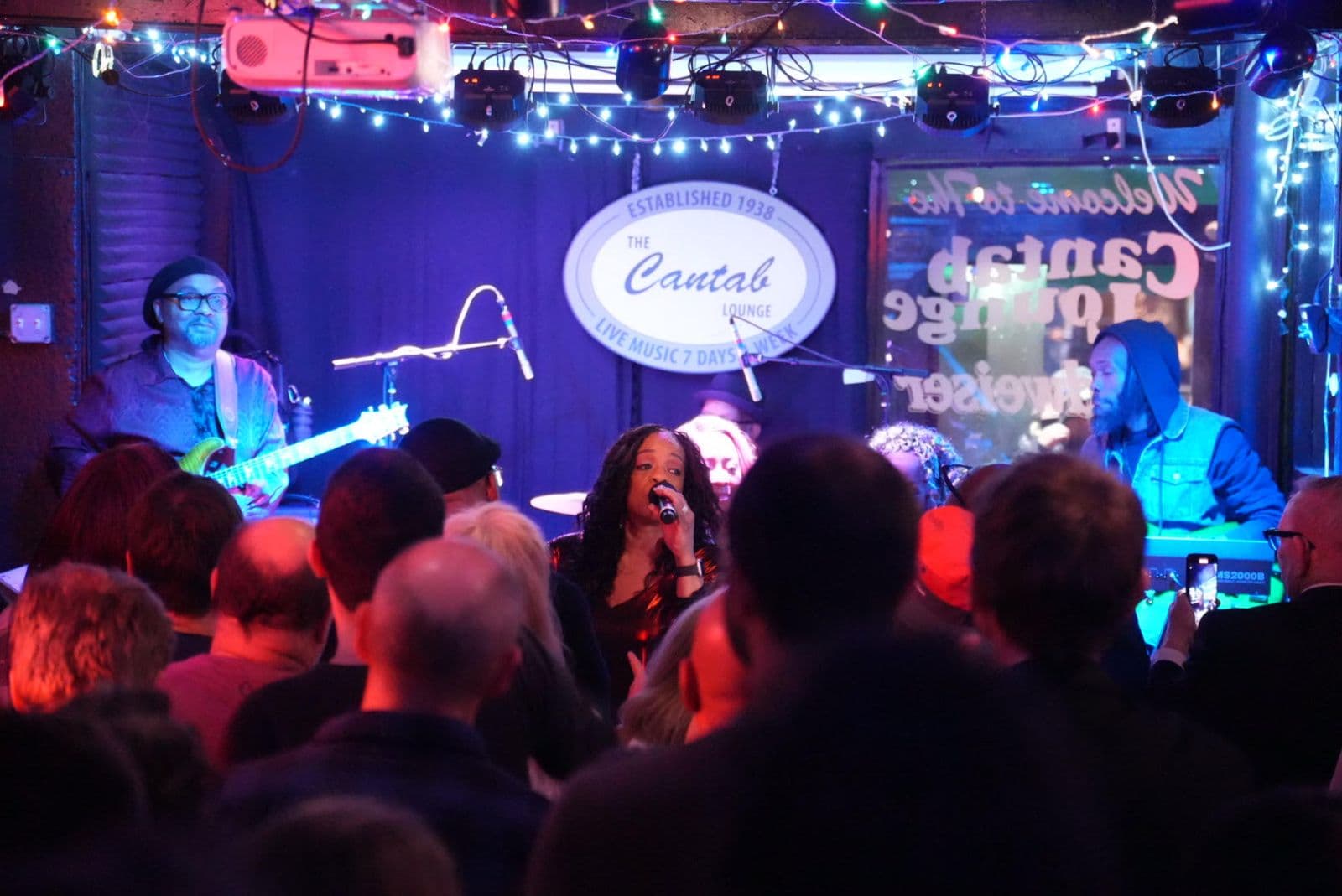 Evelyn “Champagne” King performing at The Cantab Lounge