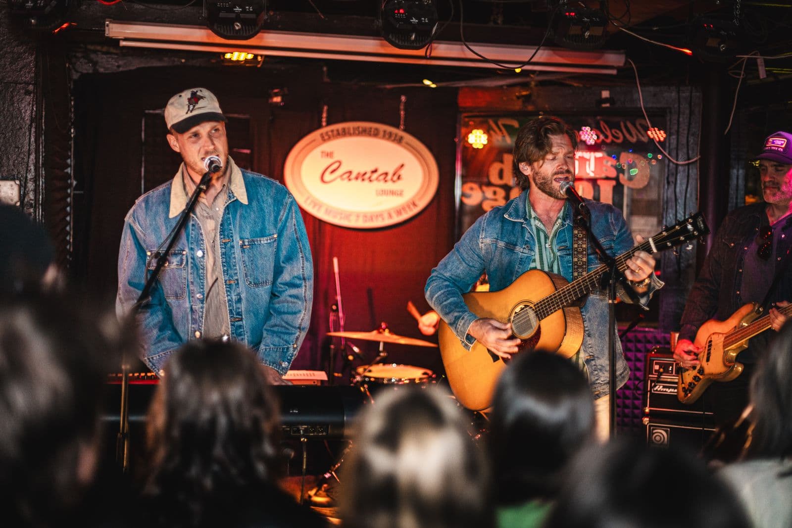 Jamestown Revival performing at The Cantab Lounge