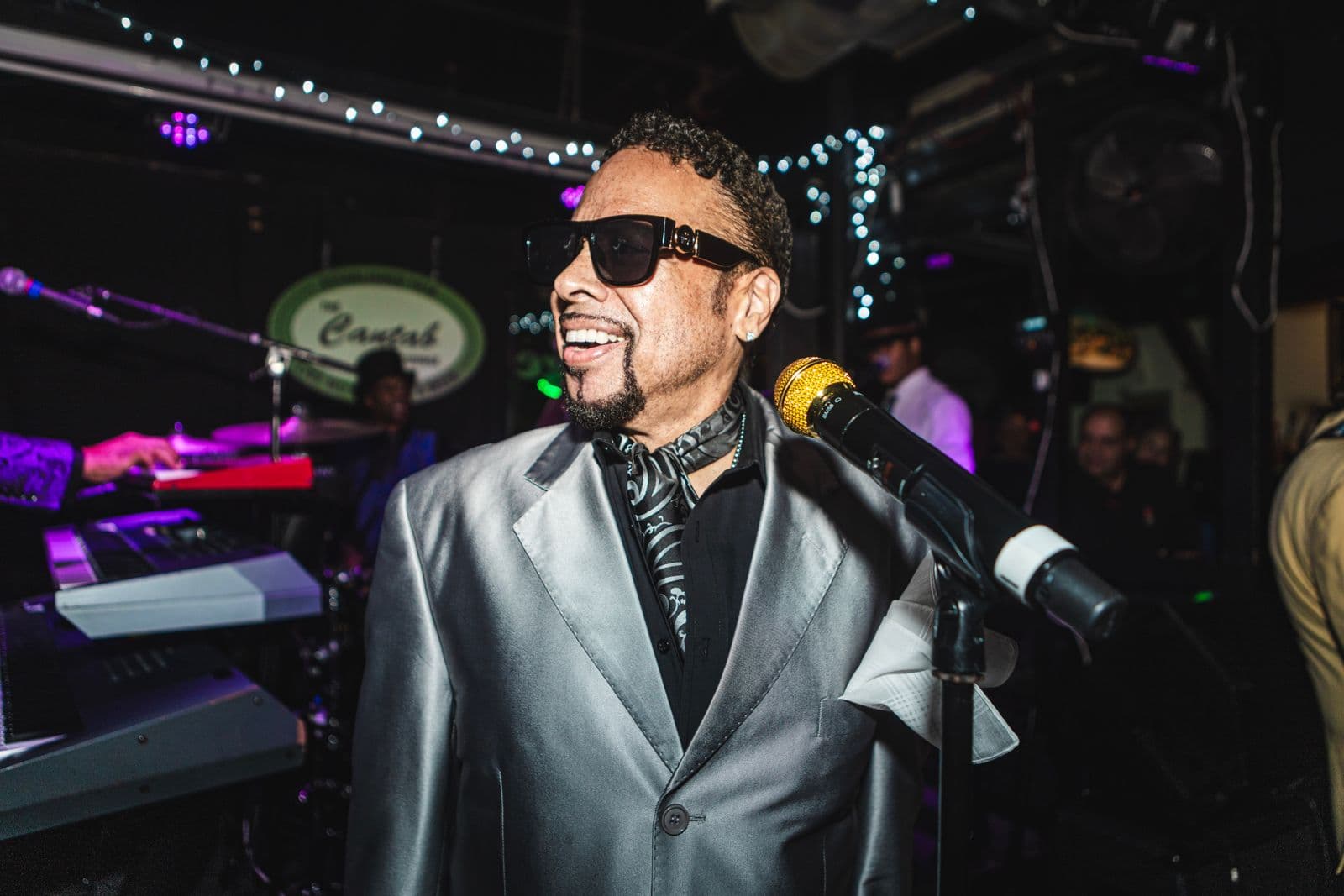 Morris Day and The Time performing at The Cantab Lounge