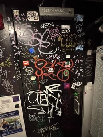 Graffiti and underground textures